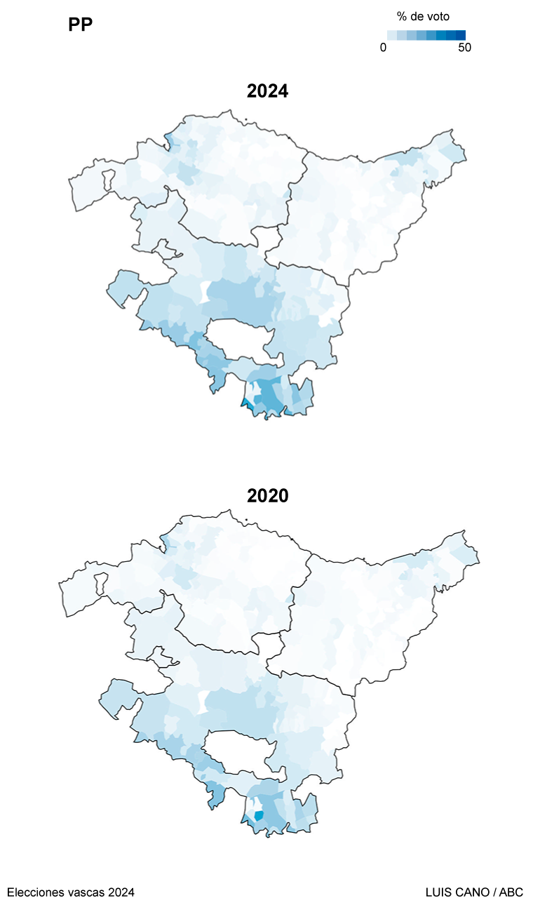 ¿Quién roba el voto a quién? El caladero de votos de cada partido en las elecciones vascas