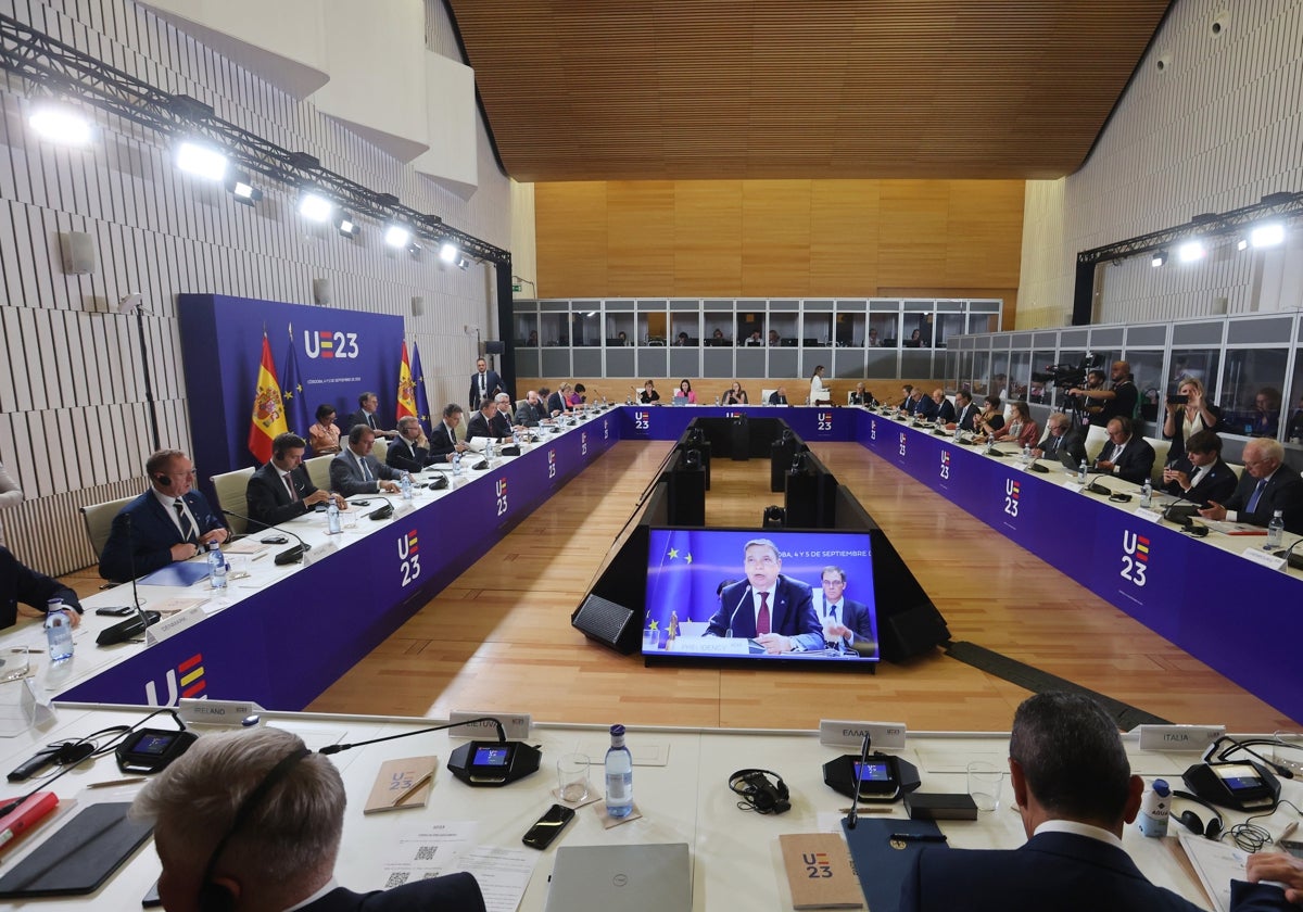 Cumbre de ministros de Agricultura de la Unión Europea en septiembre de 2023 en Córdoba