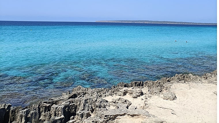 Imagen tomada en la isla de Formentera