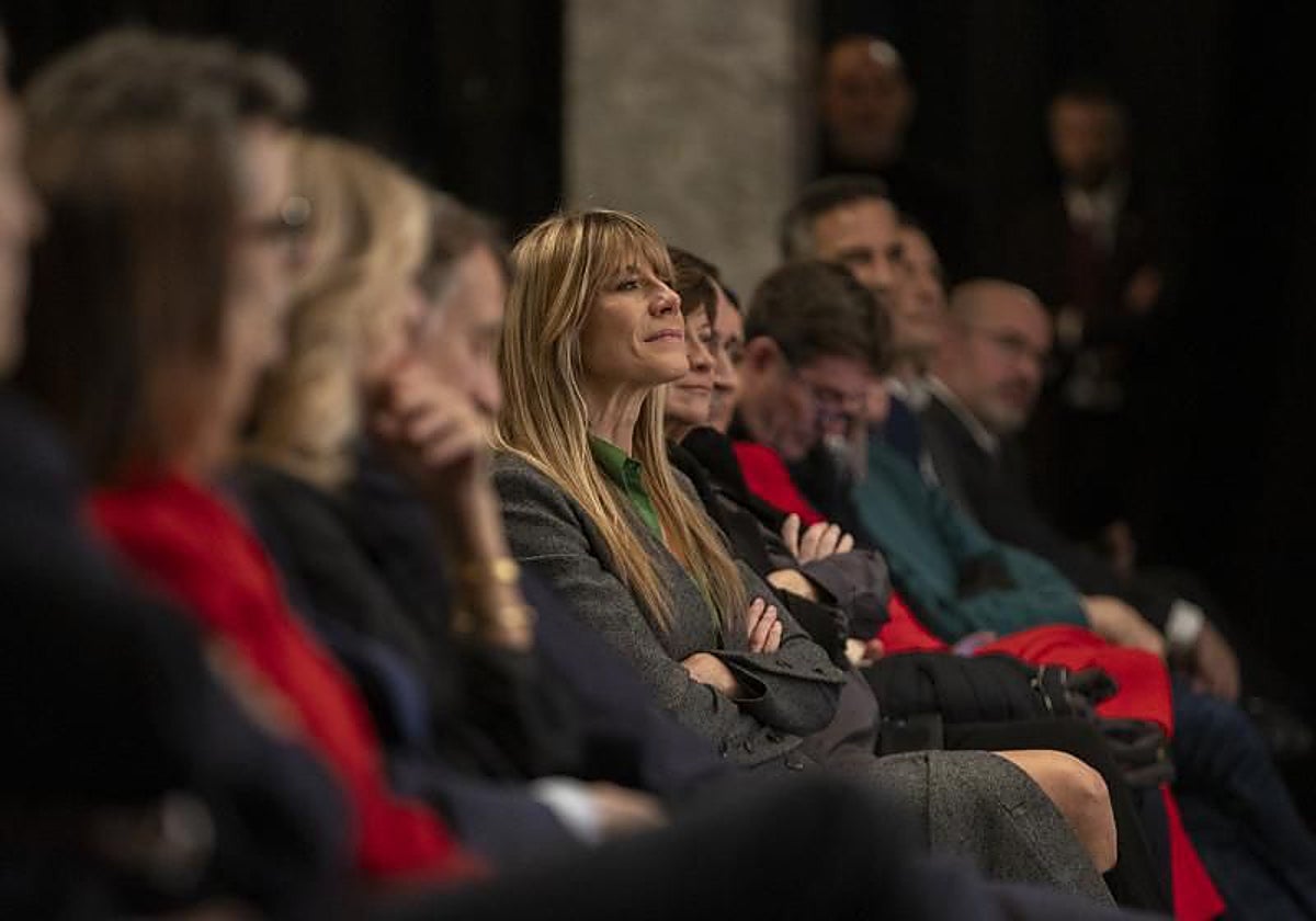 Begoña Gómez en la presentación del libro de Pedro Sánchez