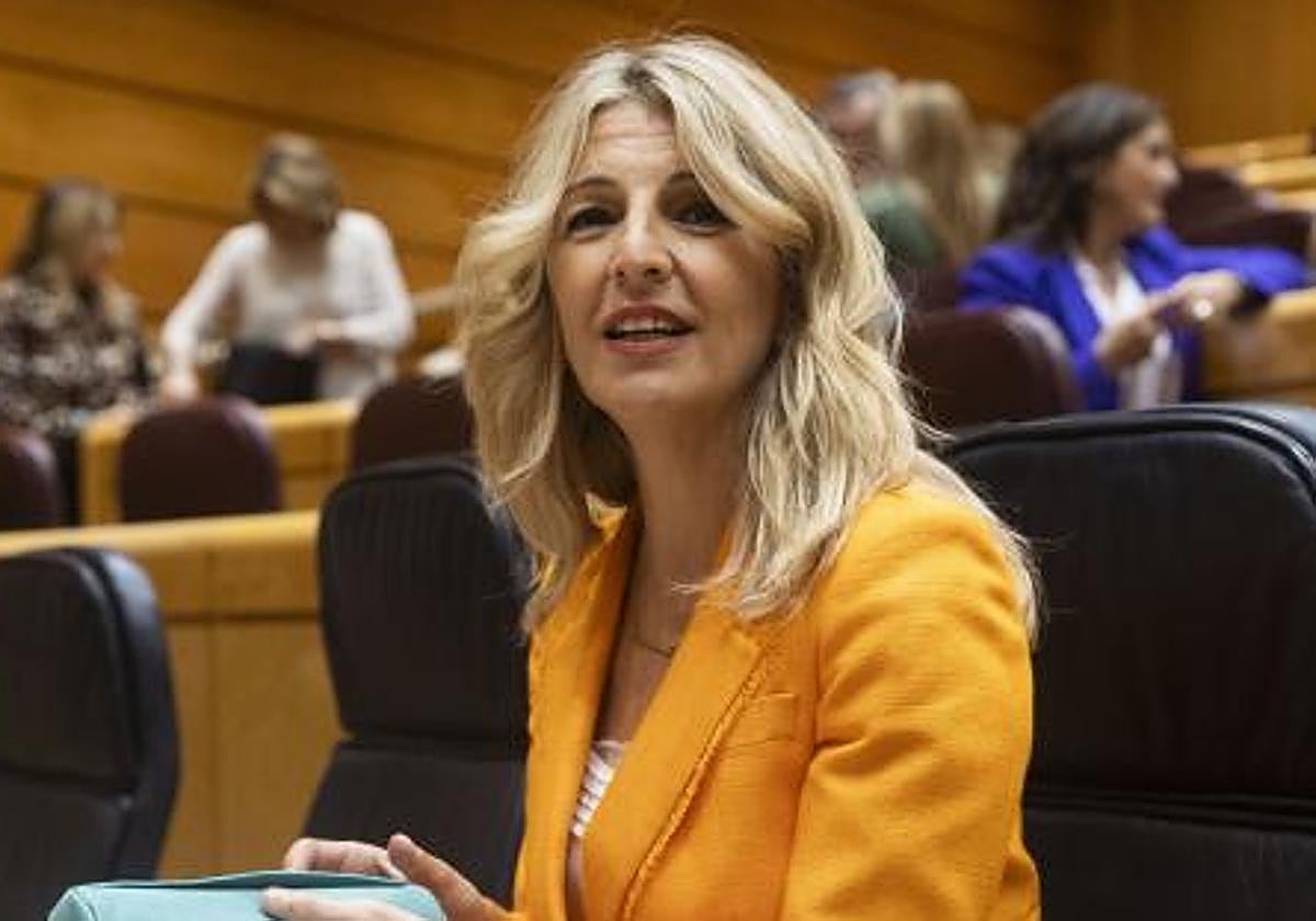 La líder de Sumar y vicepresidenta segunda del Gobierno, Yolanda Díaz