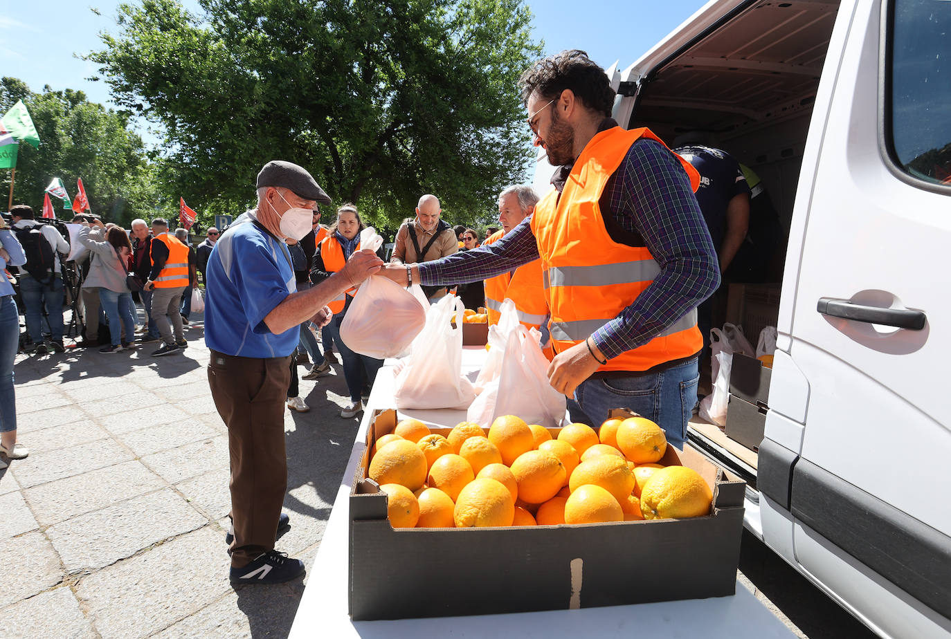 Fotos: la protesta de los agricultores de Córdoba