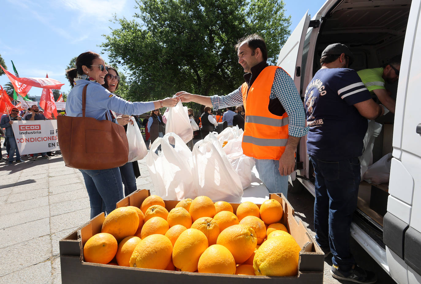 Fotos: la protesta de los agricultores de Córdoba