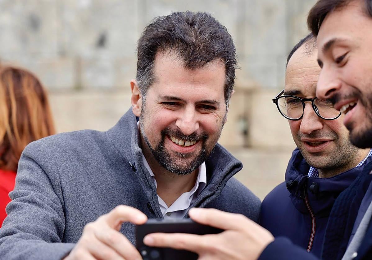 Luis Tudanca junto a Fran Díaz, en una imagen de archivo