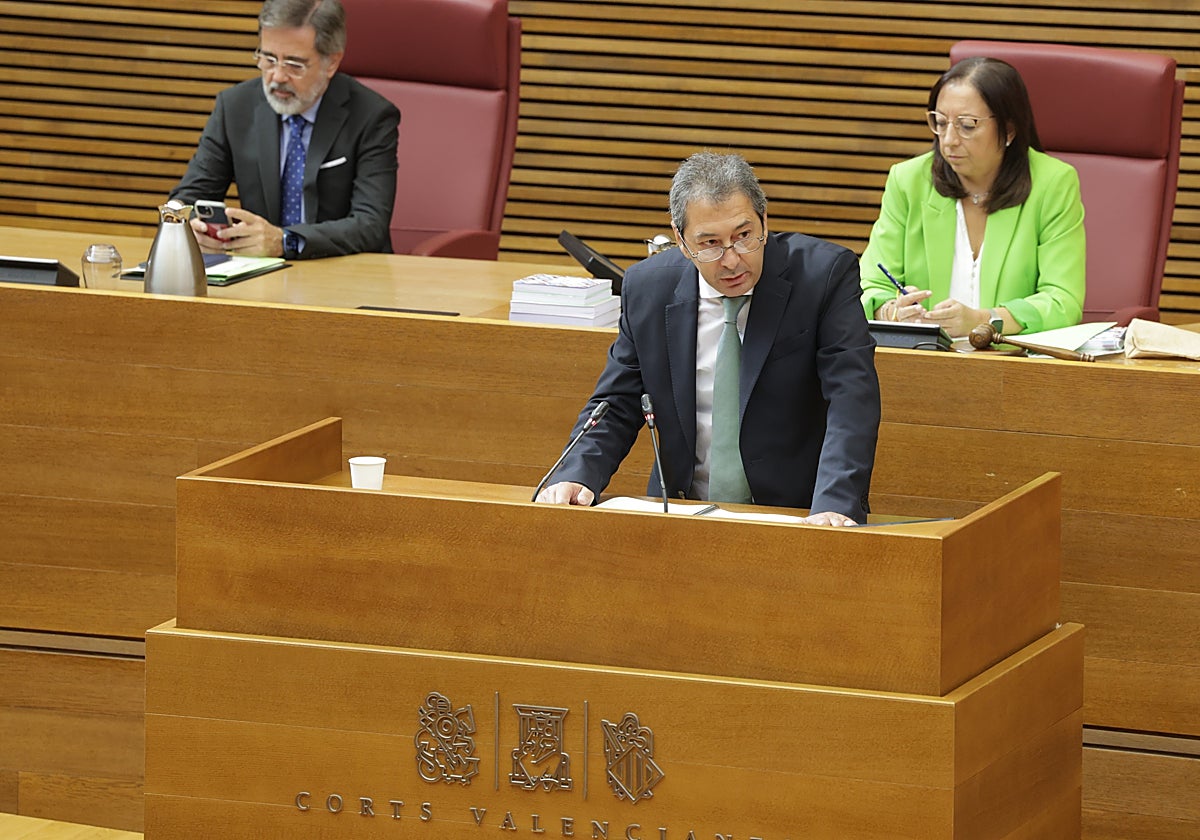 Imagen de archivo del vicepresidente primero del Consell y conseller de Cultura y Deporte, Vicente Barrera
