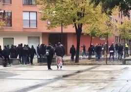 Una reyerta entre grupos ultras del Zaragoza deja siete detenidos y un herido antes del partido contra el Leganés