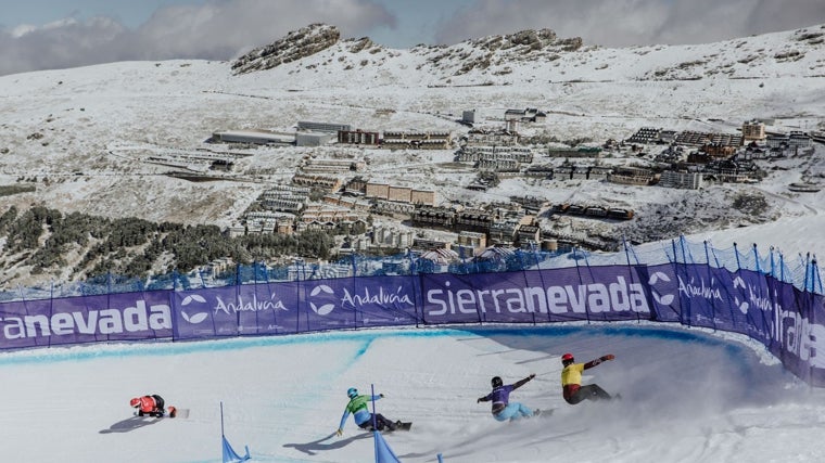 Este año se han celebrado en Sierra Nevada pruebas puntuables del Mundial de Snowboard