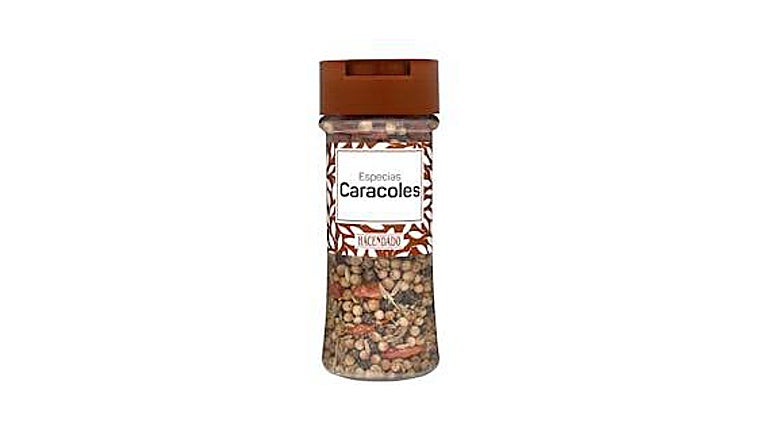 Especias de caracoles Hacendado de Mercadona