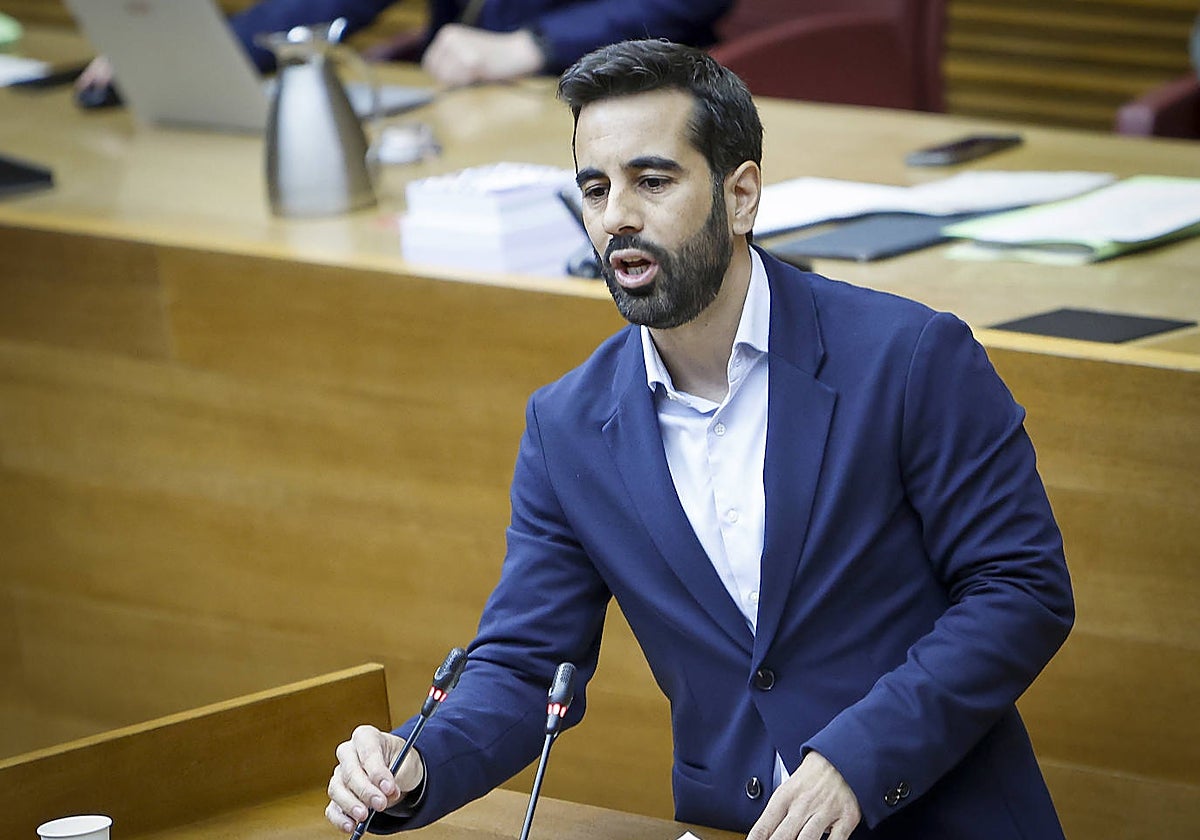 Imagen de archivo del síndic del PSPV en las Cortes Valencianas, José Muñoz