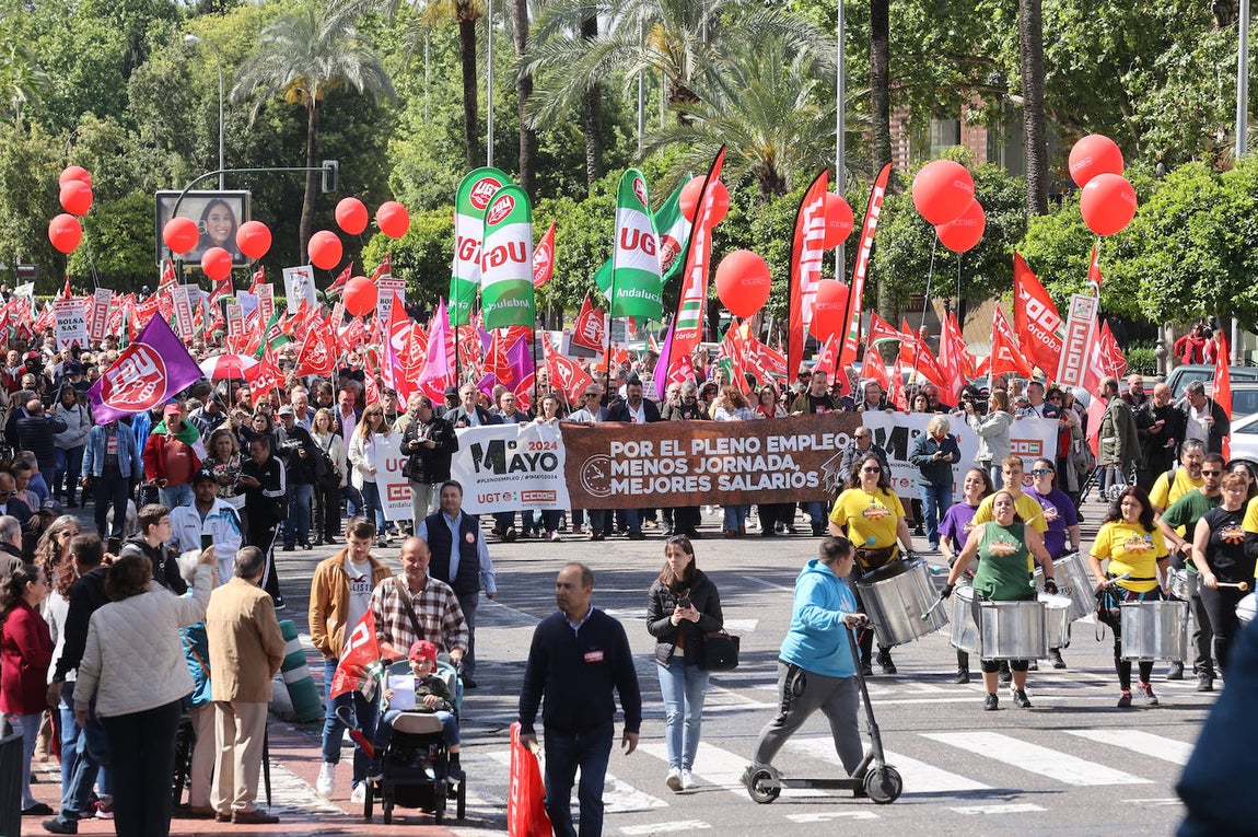 Fotos: La manifestación del 1 de mayo en Córdoba