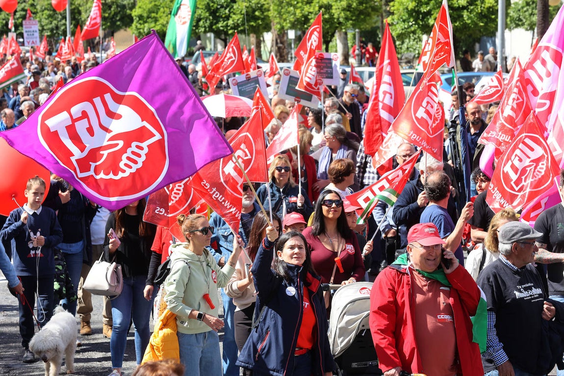 Fotos: La manifestación del 1 de mayo en Córdoba