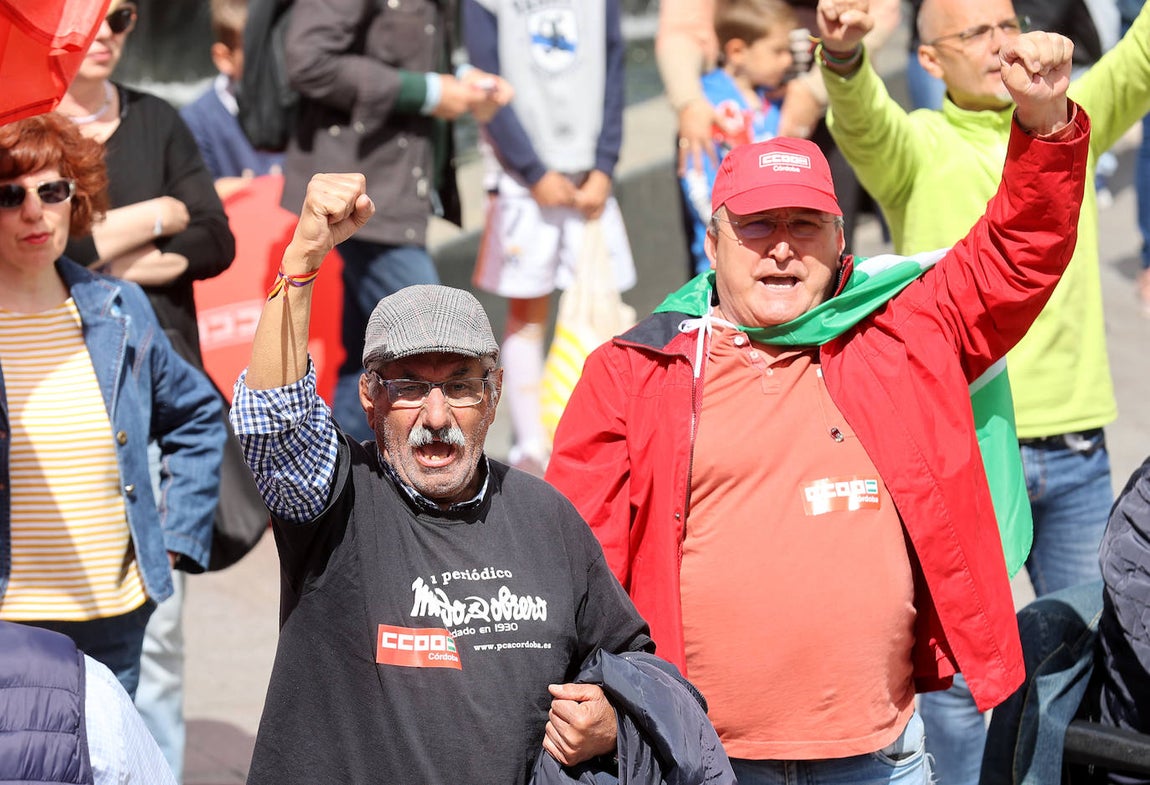 Fotos: La manifestación del 1 de mayo en Córdoba