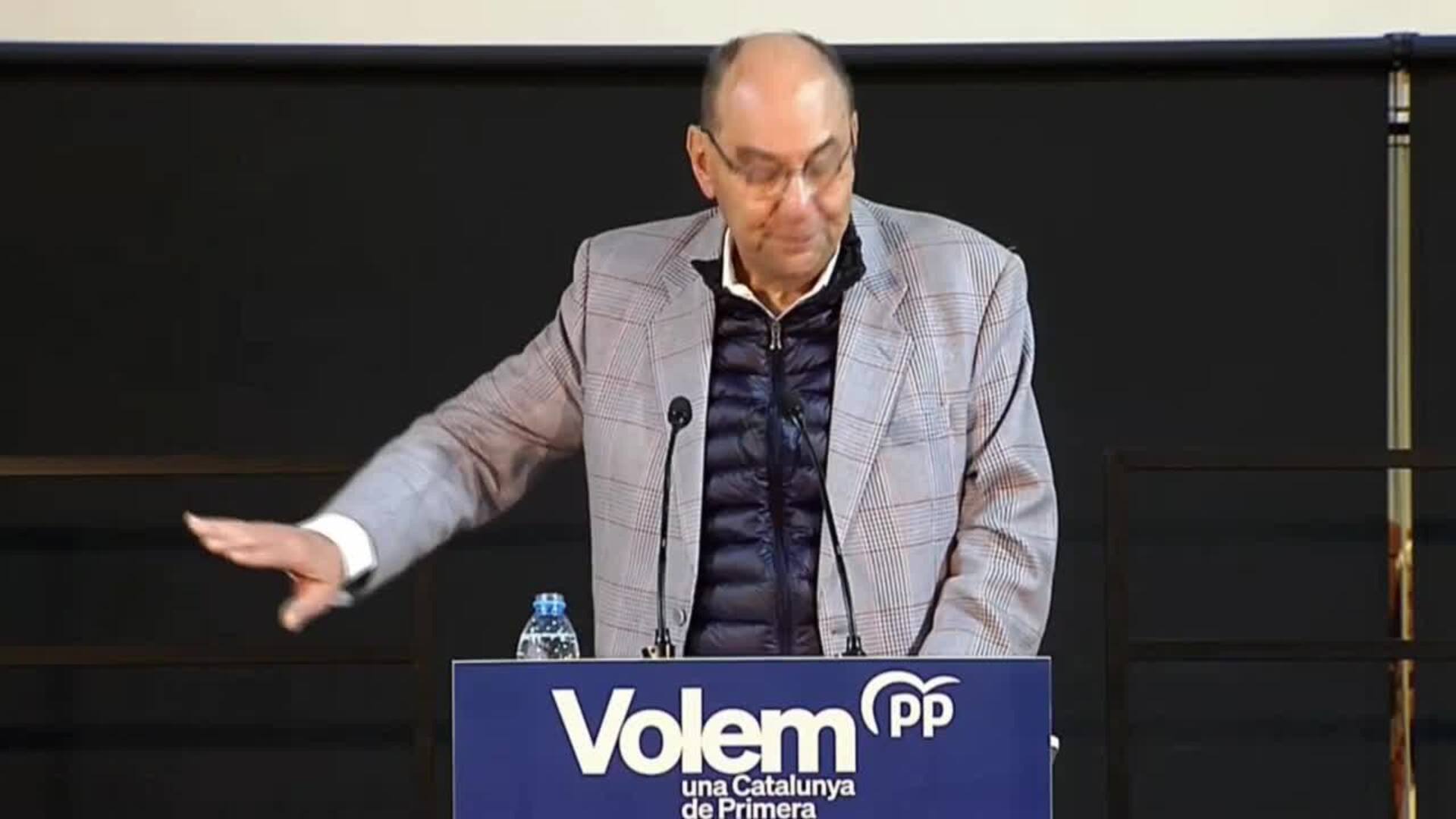 Vidal-Quadras, a Fernández (PP): &quot;De Vox no se habla y a los nacionalistas ni agua&quot;