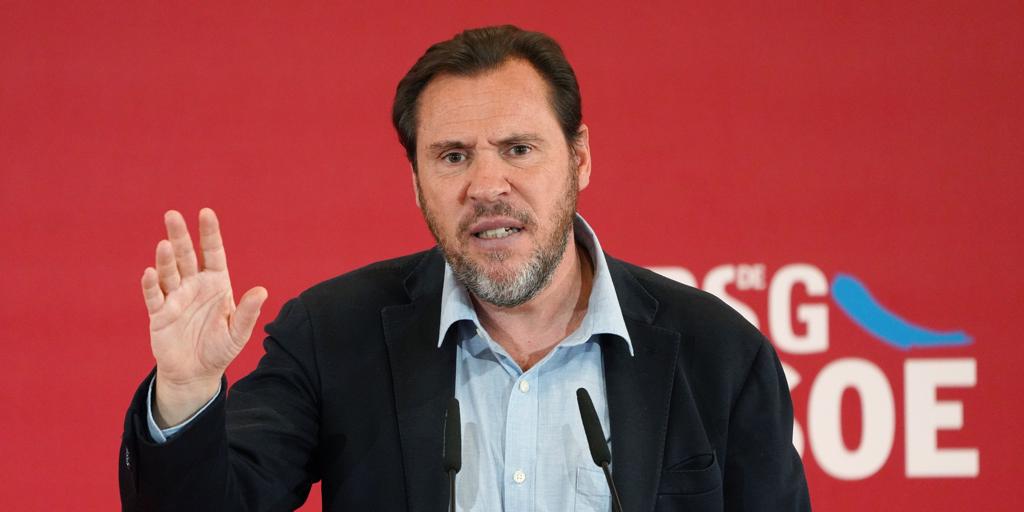 Óscar Puente acusa a Feijóo de «apoyar» a Milei y no al Gobierno: «Es  imposible distinguirle de la extrema derecha»