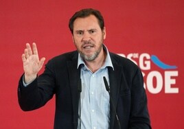 Óscar Puente acusa a Feijóo de «apoyar» a Milei y no al Gobierno: «Es imposible distinguirle de la extrema derecha»