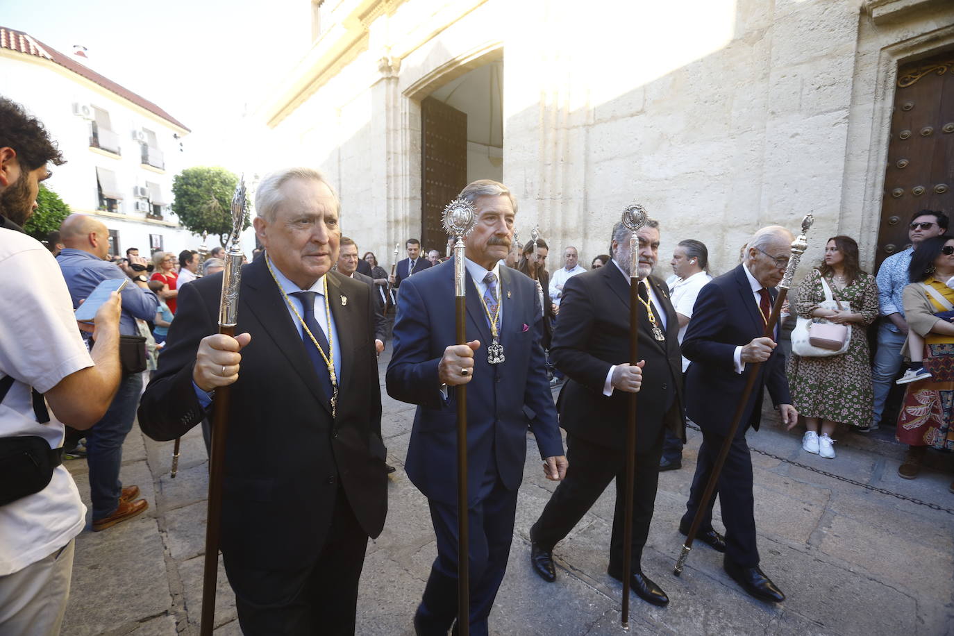 Fotos: La elegante procesión del Arcángel San Rafael en Córdoba