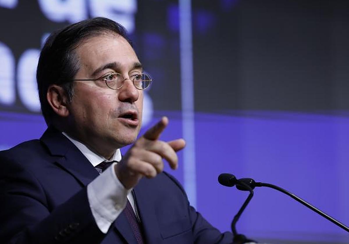 El ministro de Asuntos Exteriores, José Manuel Albares