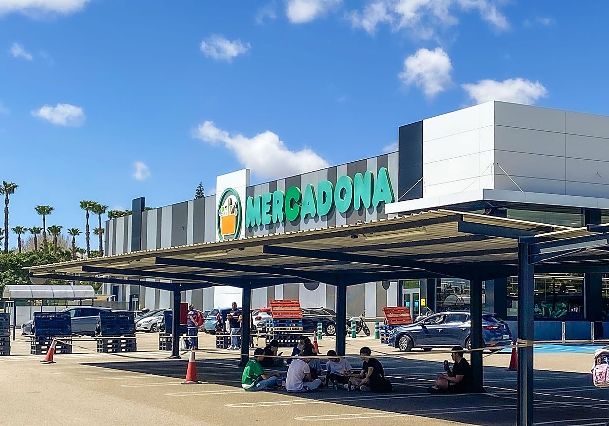 Imagen de un supermercado de Mercadona en Alicante