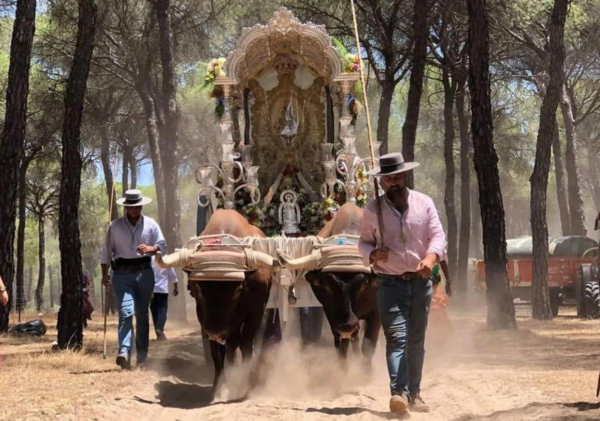 La de Villanueva del Ariscal es una de las hermandades del Rocío de la provincia de Sevilla