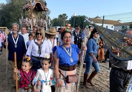 La hermandad del Rocío de Montequinto estrena esta tarde camino de romería en solitario