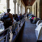 La Junta Electoral recuerda al rector de la UB que el domingo no podrá seguir en pie la acampada contra Israel