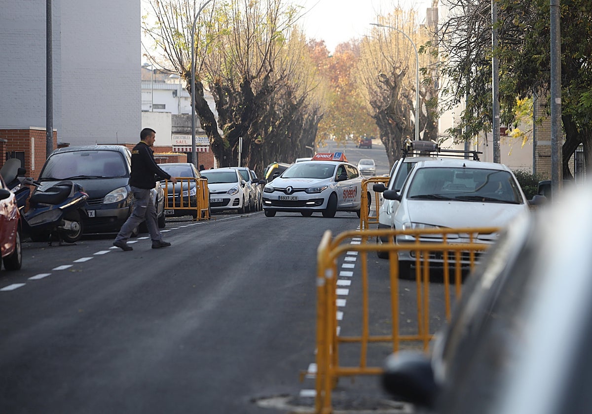 Calle Algeciras, donde se ha producido el suceso