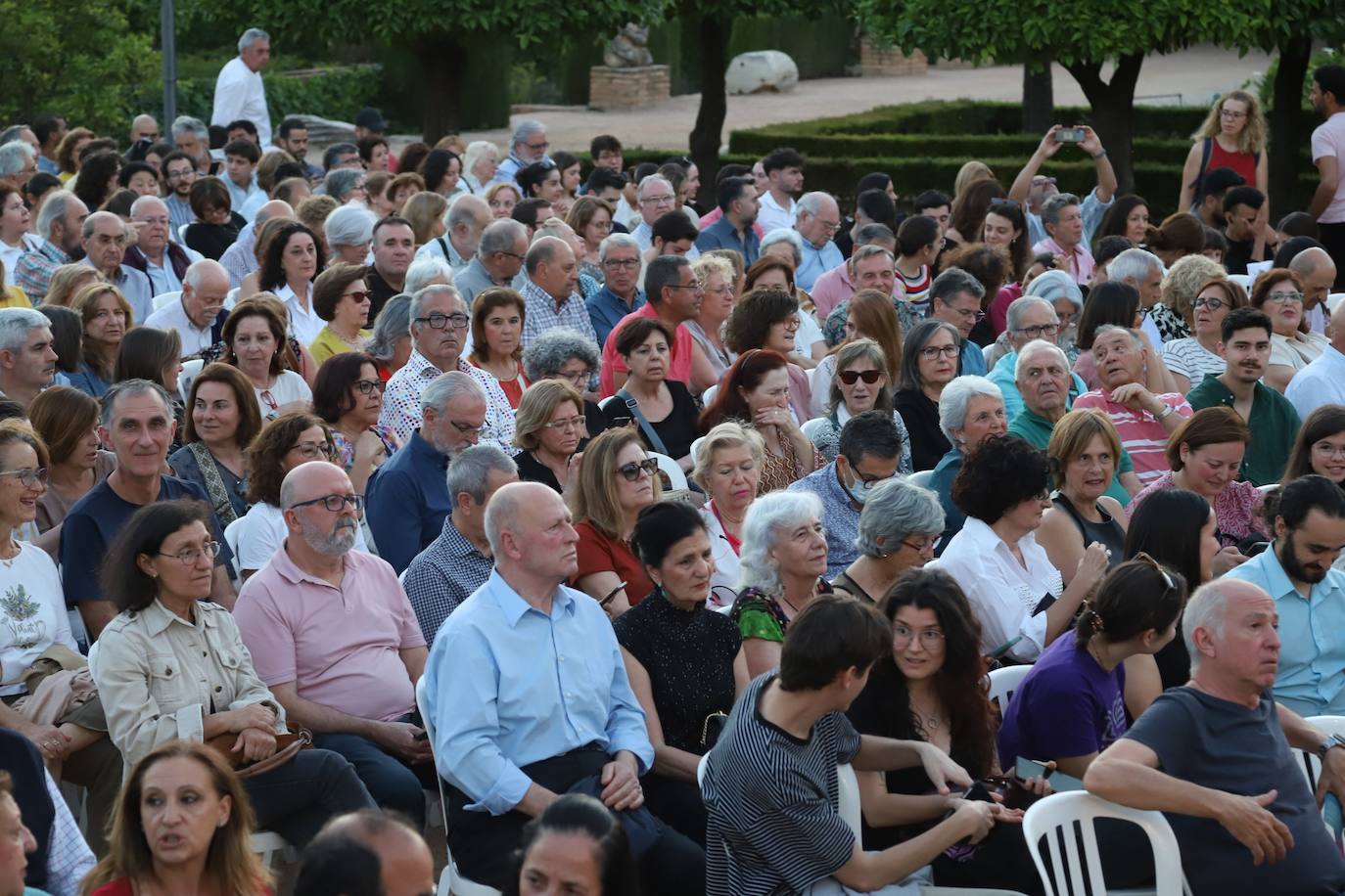 Las imágenes del concierto de la Orquesta de Córdoba en los Jardines del Alcázar