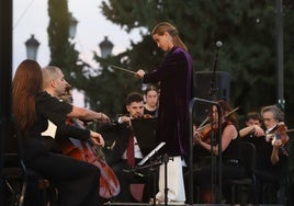 Las imágenes del concierto de la Orquesta de Córdoba en los Jardines del Alcázar