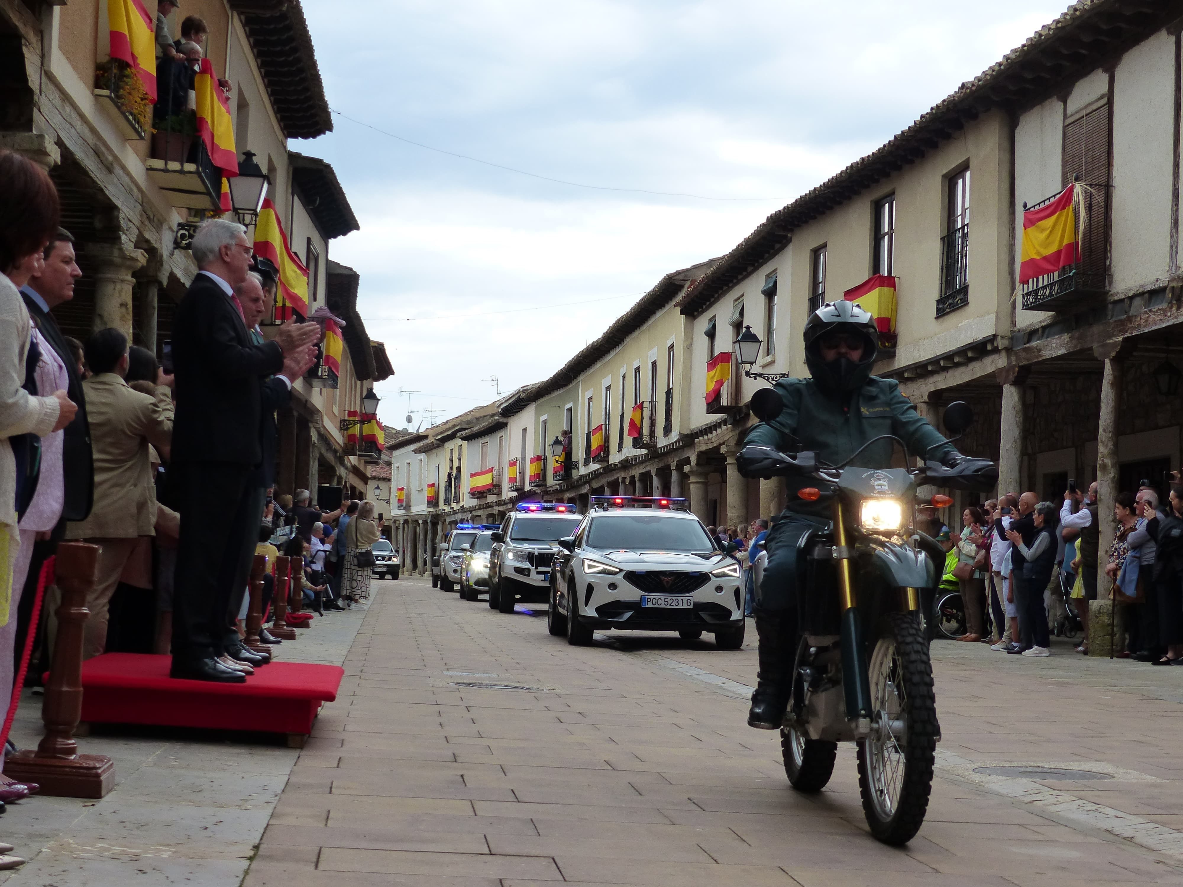 La Guardia Civil de Palencia celebra los 180 años del Cuerpo