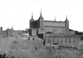 Las imágenes de la reconstrucción del Alcázar de Toledo