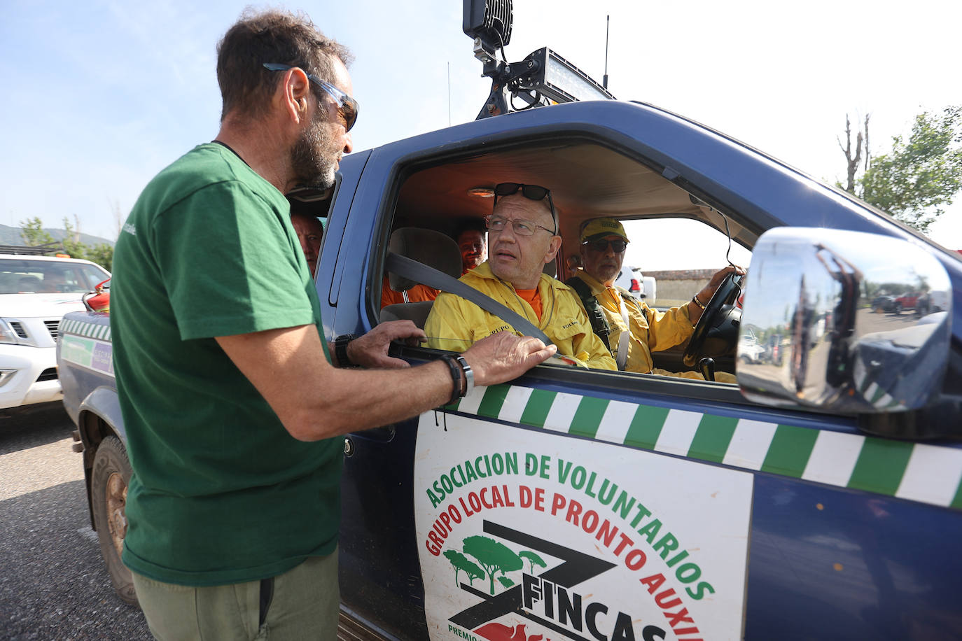 Fotos: así se dirige la lucha contra un incendio forestal en Córdoba