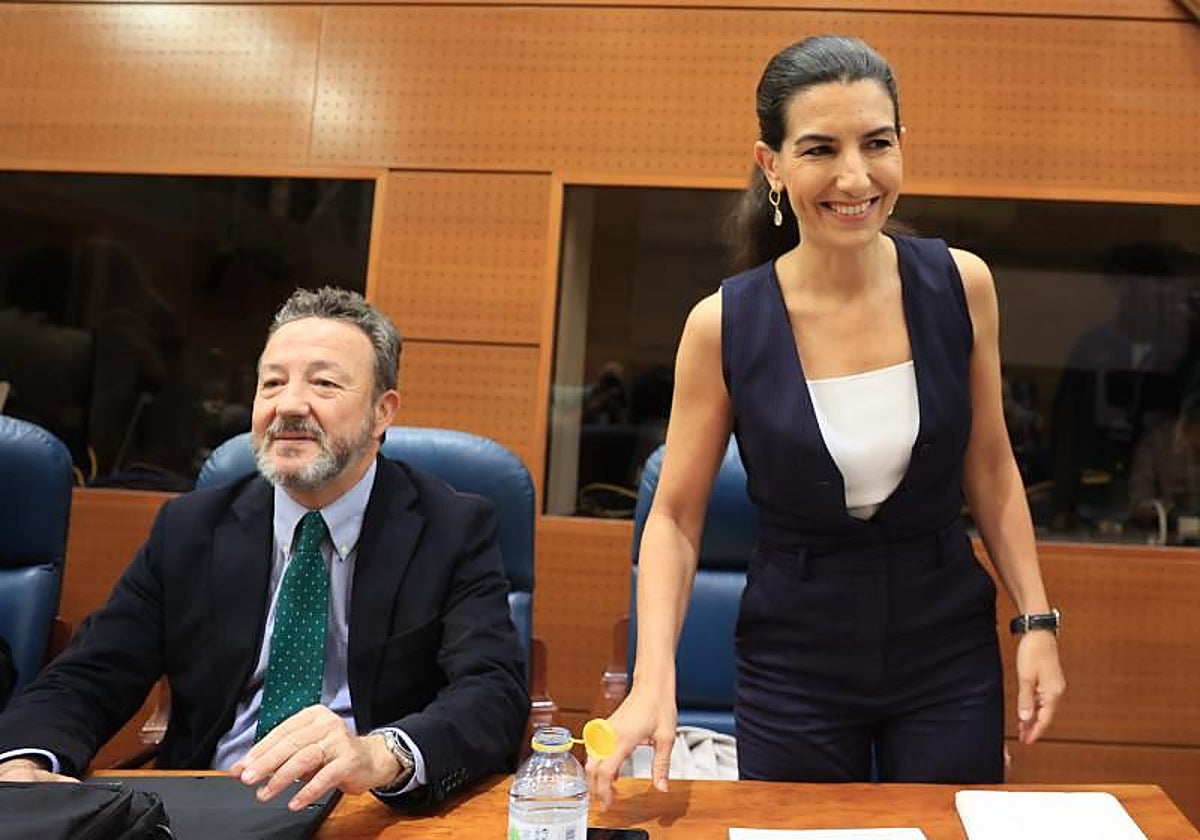 La portavoz de Vox en la Asamblea de Madrid, Rocío Monasterio