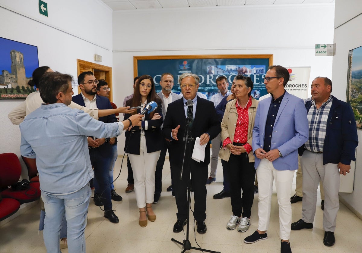 Salvador Fuentes, en la presentación del proyecto