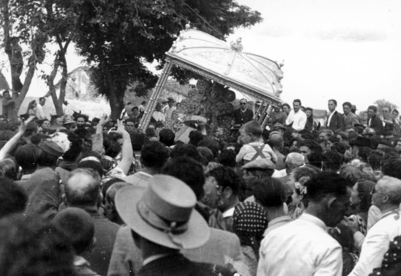 Romería del Rocío en el año 1929 