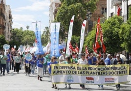 Solo 6.118 de los 108.000 profesores de Andalucía secundaron la huelga de enseñanza