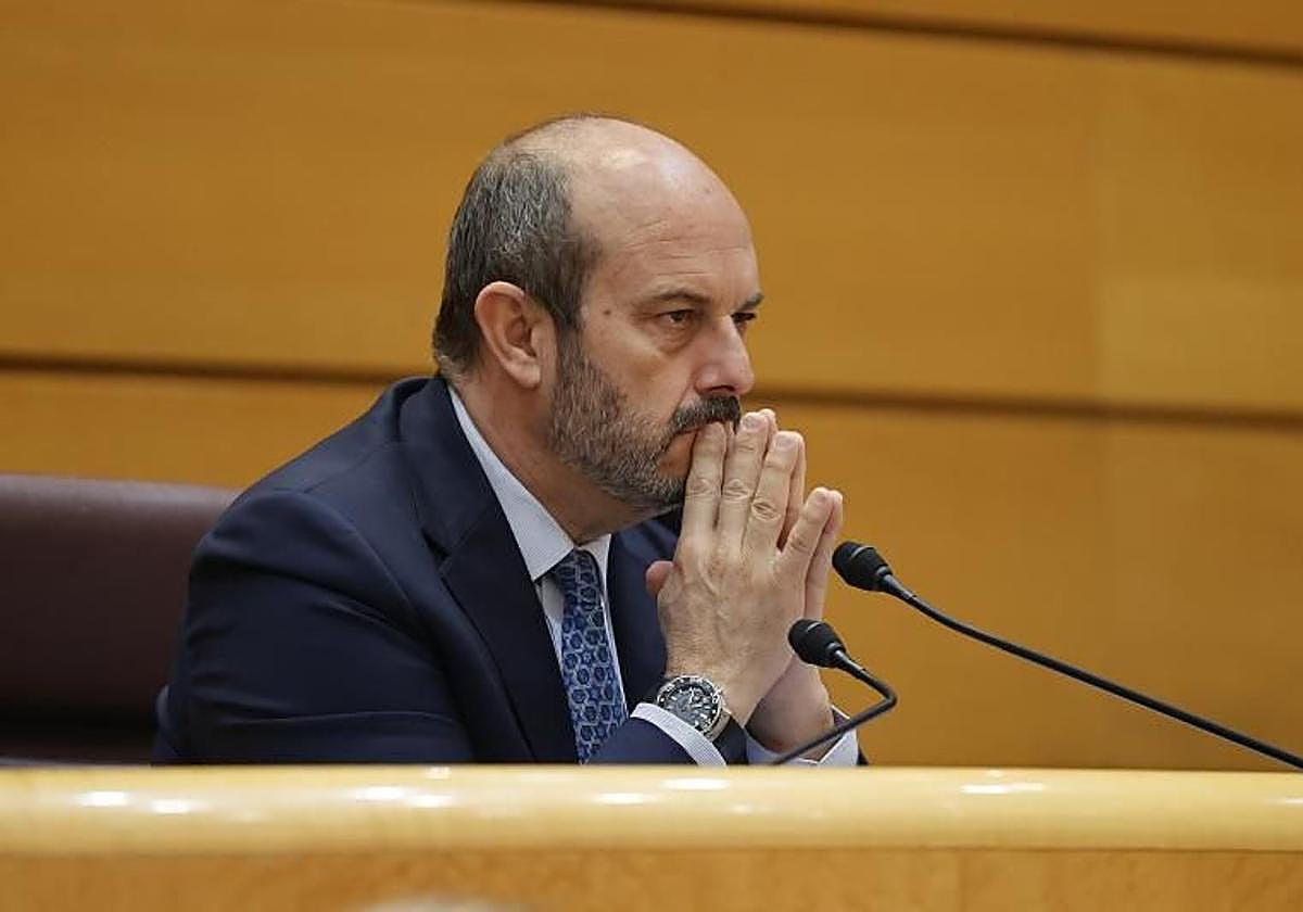 El presidente del Senado, Pedro Rollán