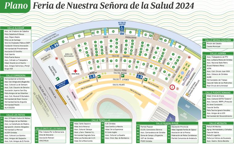 Guía de la Feria de Córdoba 2024: casetas, plano, conciertos y atracciones