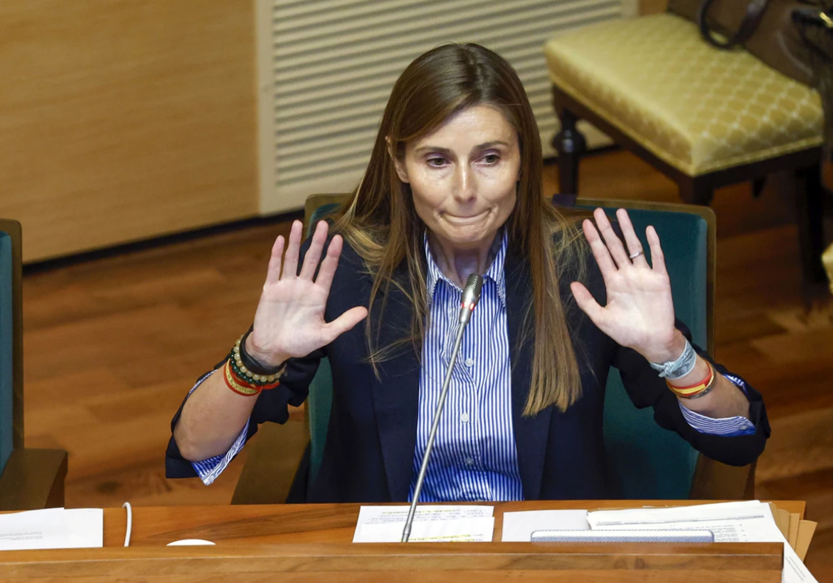 Imagen de archivo de la concejala de Vox en el Ayuntamiento de Valencia Cecilia Herrero