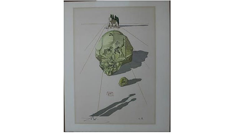 Imagen de uno de los cuadros falsificados