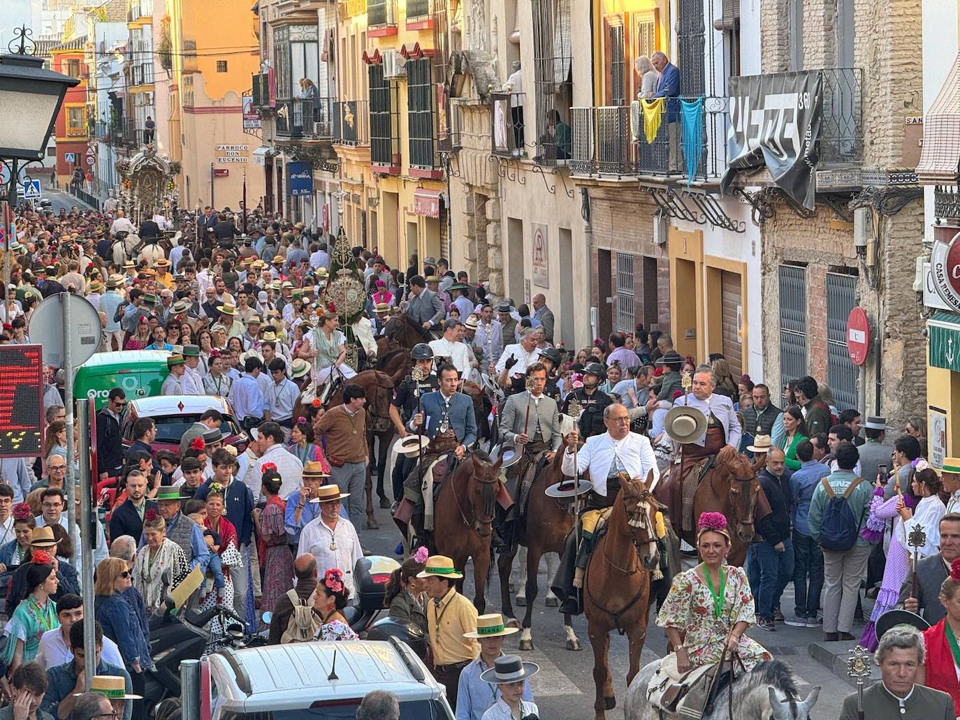 La Hermandad del Rocío de Triana inicia hoy miércoles su peregrinación a la aldea