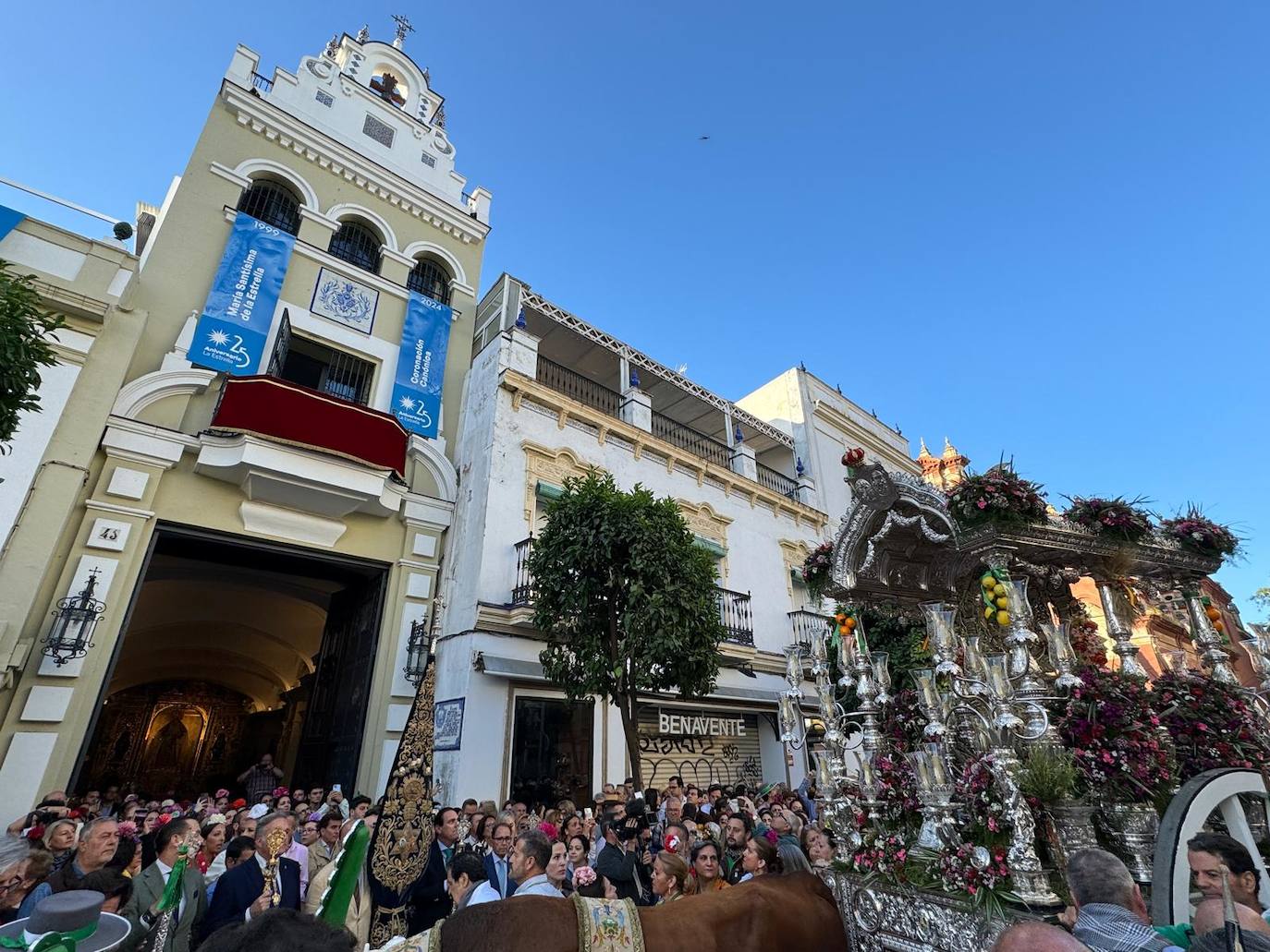 La Hermandad del Rocío de Triana inicia hoy miércoles su peregrinación a la aldea