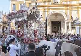 La salida de la Hermandad del Rocío de la Macarena en 2024, en imágenes