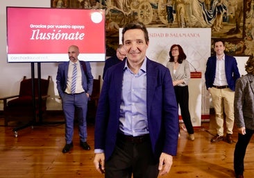 Corchado, nuevo rector en Salamanca