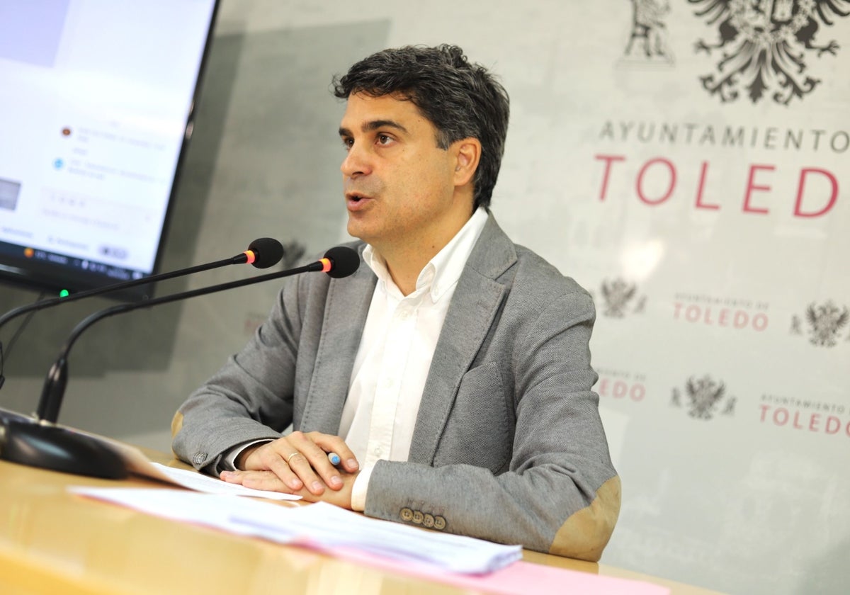 Juan José Alcalde, portavoz del equipo de gobierno del Ayuntamiento de Toledo