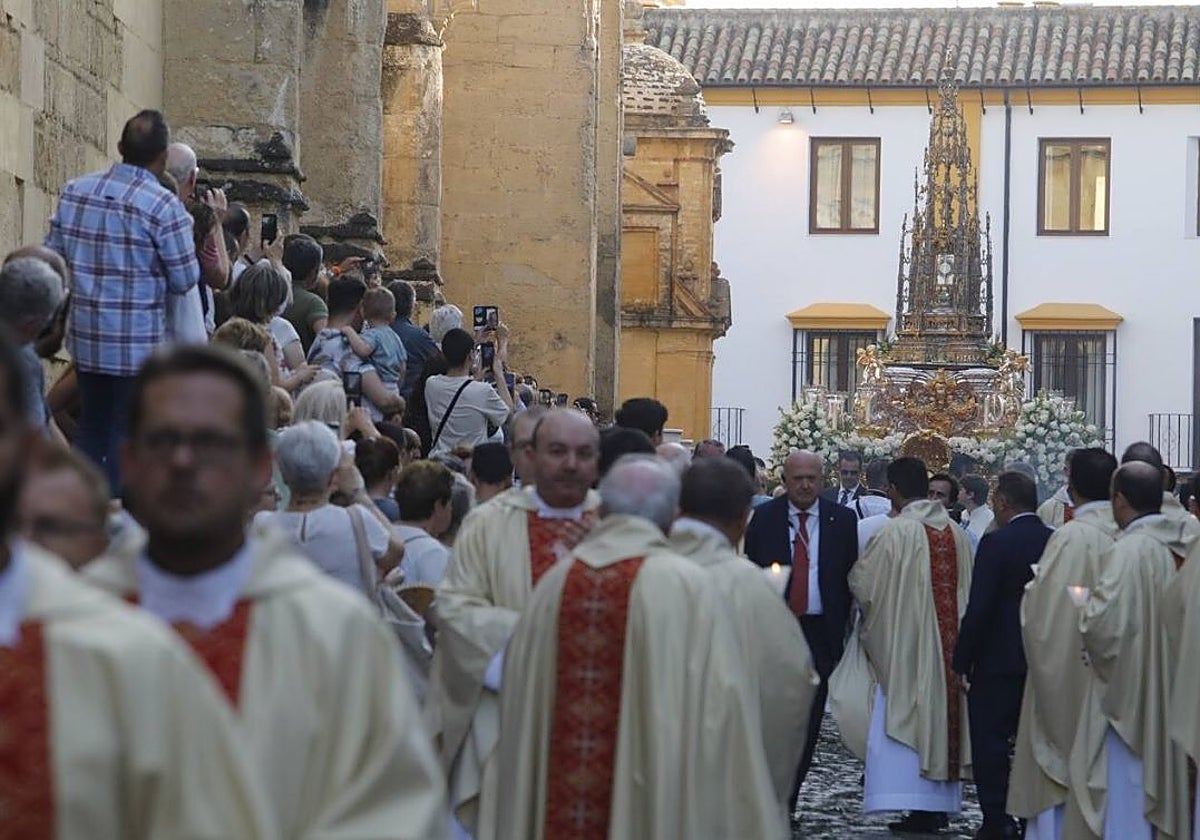 Procesión del Corpus Christi del año pasado