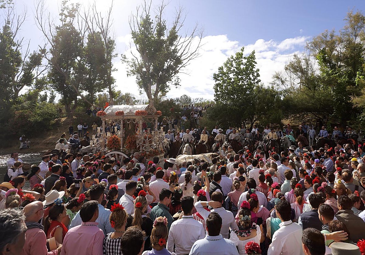 El Rocío de Sevilla - El Salvador en el Vado de Quema