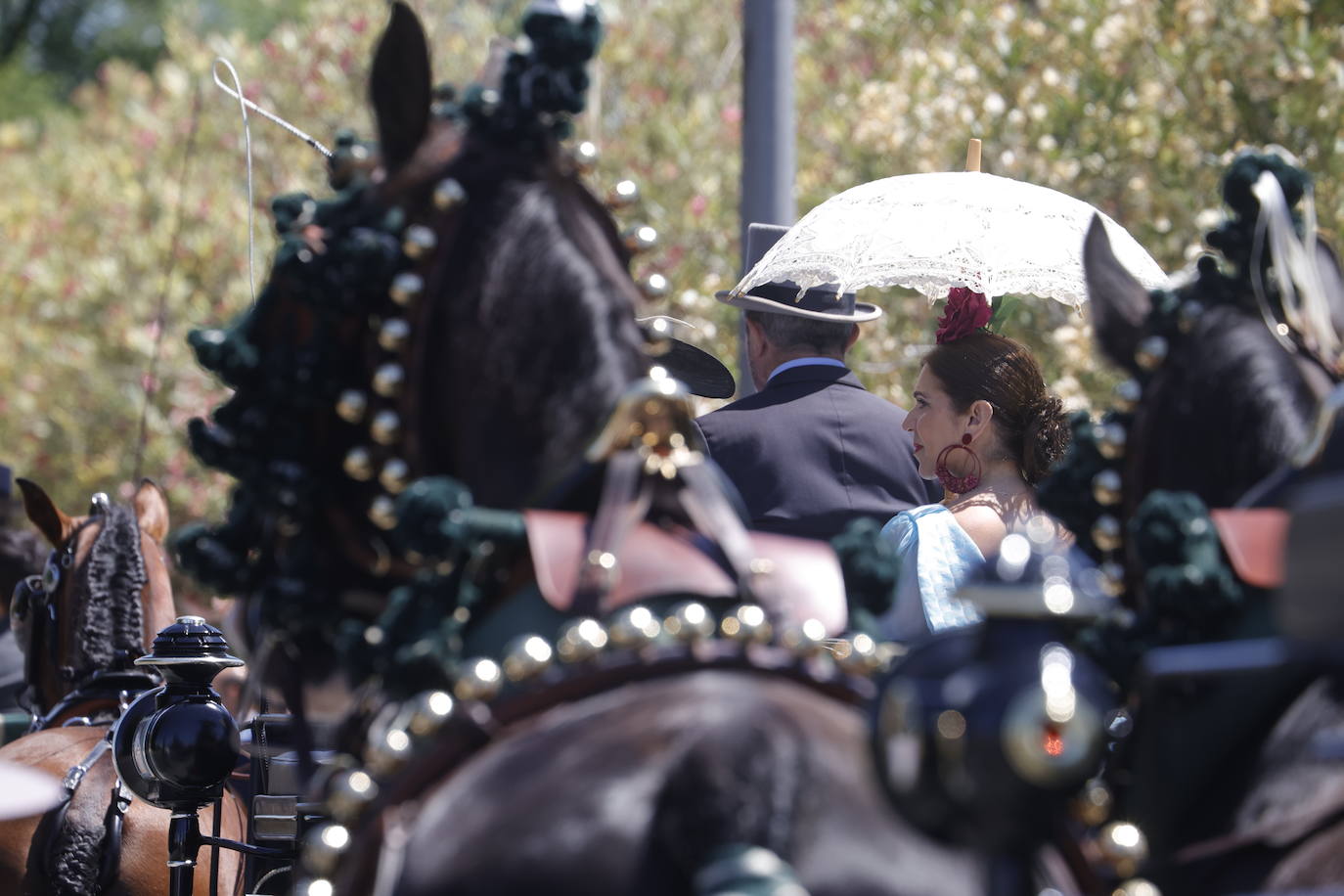 Fotos: la bella exhibición de carruajes de tradición en la Feria de Córdoba