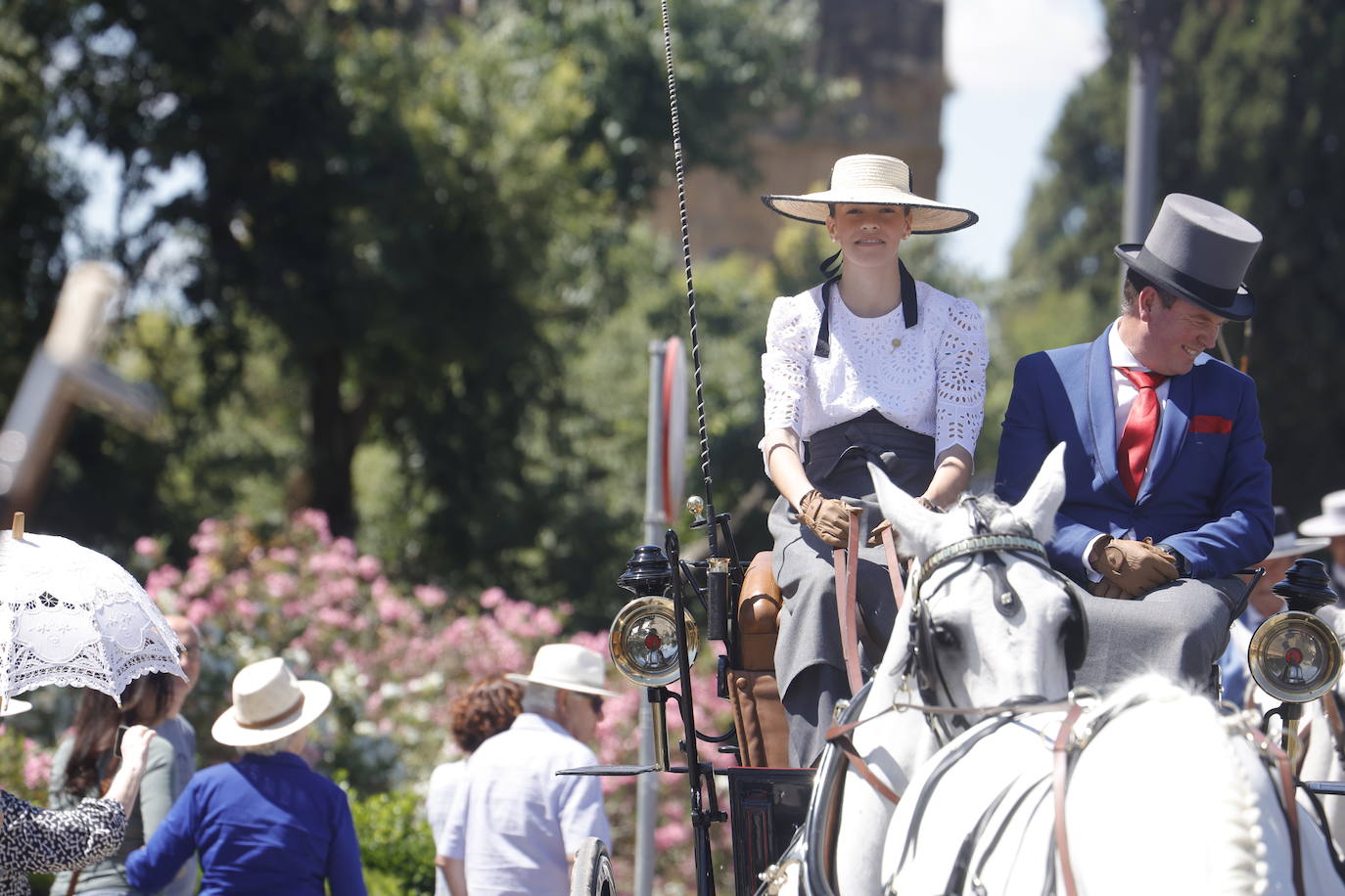 Fotos: la bella exhibición de carruajes de tradición en la Feria de Córdoba