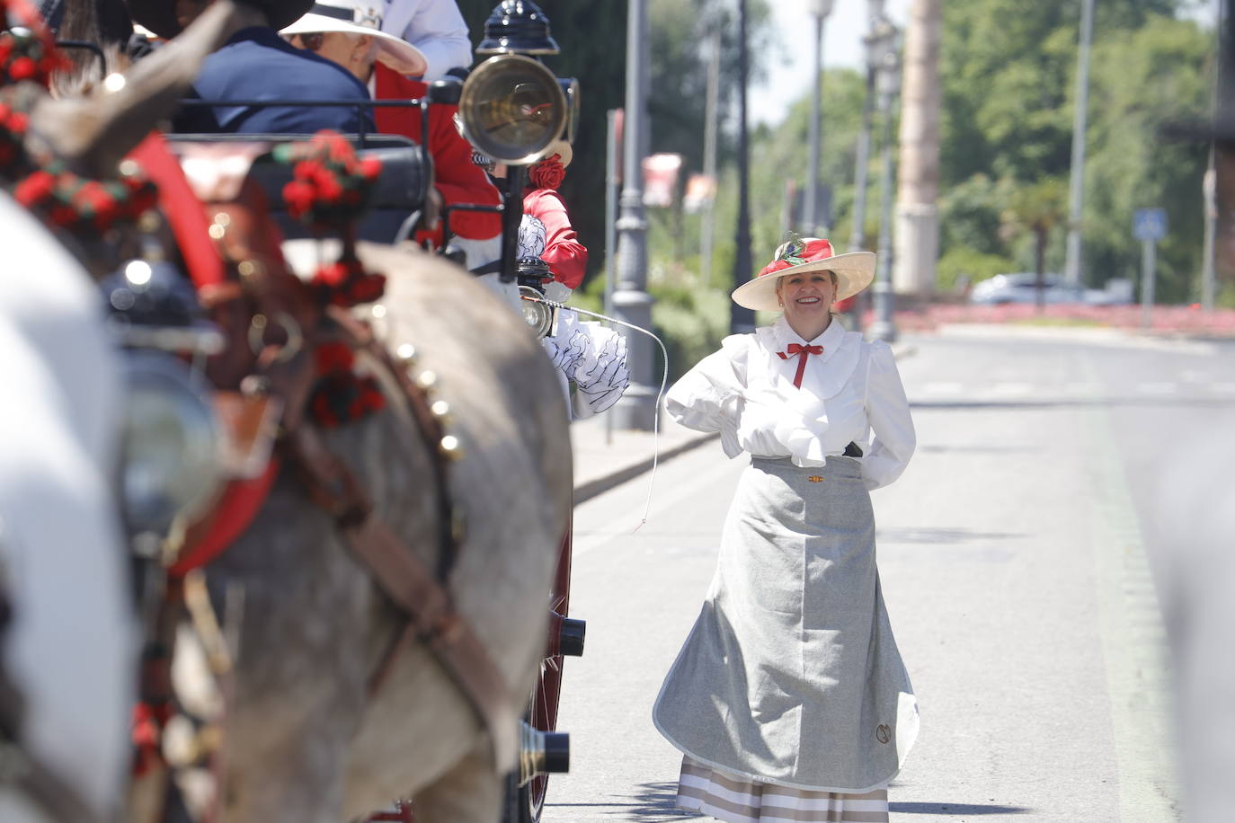 Fotos: la bella exhibición de carruajes de tradición en la Feria de Córdoba
