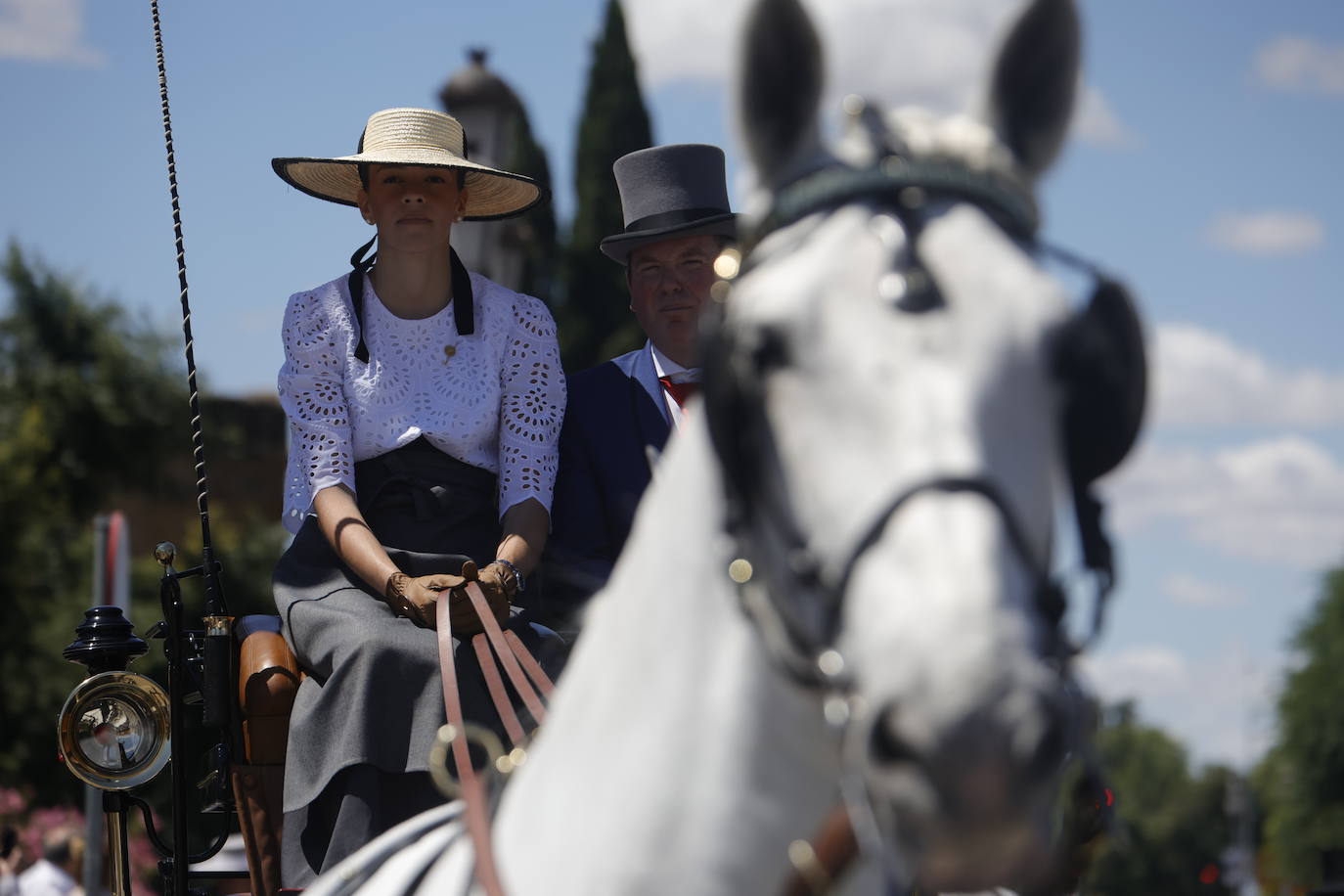 Fotos: la bella exhibición de carruajes de tradición en la Feria de Córdoba